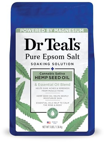 Dr Teal's Hemp Seed Oil Epsom Salt