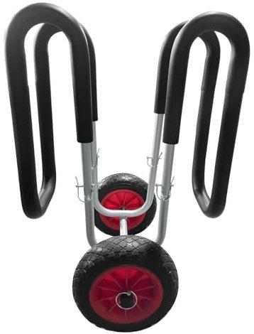 doorslay Stand Up Paddle Board SUP Transportwagen Aluminium 2 Räder Surfbrettträger