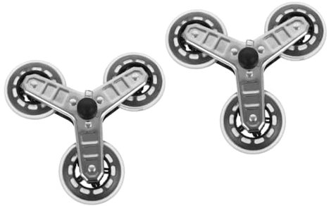 BESPORTBLE 2st Räder Für Einkaufswagen Rollen Für Treppensteigwagen Austausch Von Schwerlastrollen Trolley-dreiecksräder Wagendreieckräder Rollen Für Gepäckwagen Trolley-montagerolle Gummi