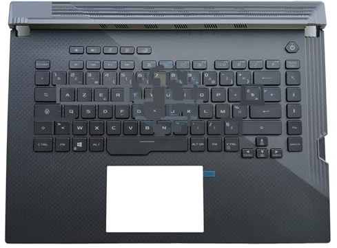 Bakgrundsbelyst laptoptangentbord Topcase Handledsstöd För G531GV Laptoptangentbord C Shell(FR version 1)