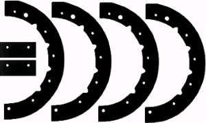Snow Thrower Paddle Set for MTD 21 Snow Blowers 731-0782 731-0781 731-0780 721-0287