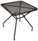 DEGAMO Bistrotisch Classic 70x70cm quadratisch, Streckmetall anthrazit