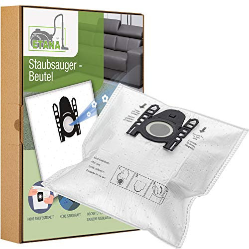 Etana 10x Staubsauger-Beutel kompatibel mit Bosch BSA 2 COMPACT Plus I POWERGAME Serie - Staubbeutel