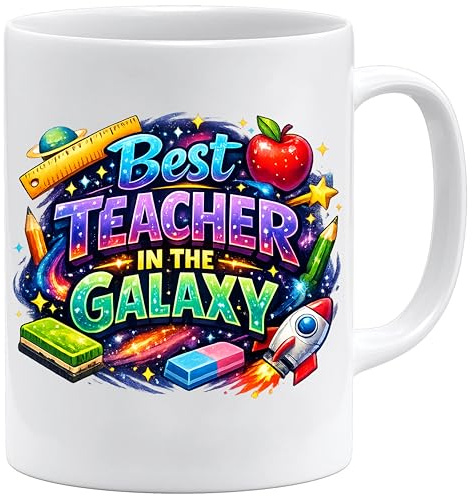 Yoda Best Teacher | Lärare Mugg & Presentförpackning Set för Lärare | Gåvor & Julmuggar