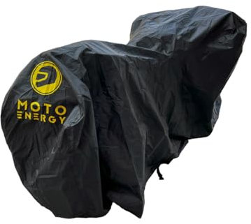Funda de Moto Impermeable. Máxima Calidad. Material 210D Oxford, Mucho más Resistente Que el poliéster. Resistente al Agua. Talla L (220x100x125)