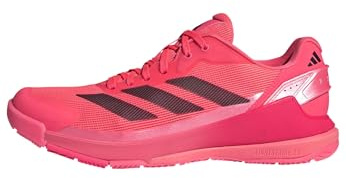 adidas Men's Crazyquick Padel, Solar Turbo/Black/Lucid Red, 10.5