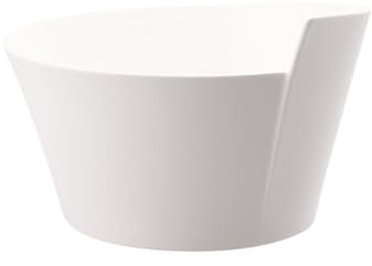Villeroy & Boch - NewWave Small Tureen, Bowl for terrine/soufflé/soups, Oval, Premium Porcelain,Dishwasher and Microwave Safe, White, 300 ml