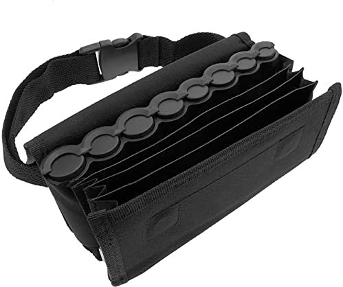 PrimeMatik - Kellnertasche Kellnerbörse Kellnergeldbeutel inkl. Gürtelclip Münzenhalter Münzsortierer magnetisch