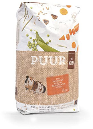 Puur Alleinfuttermittel für Meerschweinchen, 7 kg