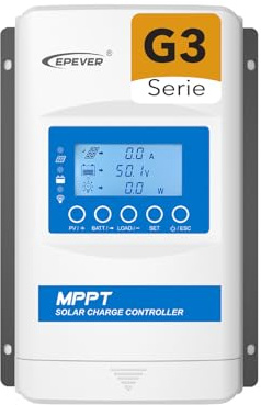 EPEVER® MPPT XTRA-N G3 – XTRA 4415N Solar Laderegler charge controller, Ladestrom 40A, 12/24/36/48VDC auto work, PV 150V, XDS2 Display