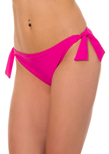 Aquarti Bragas de Bikini Mujer con Lazos Laterales | Braguitas Mujer Bikini de Tiro Bajo