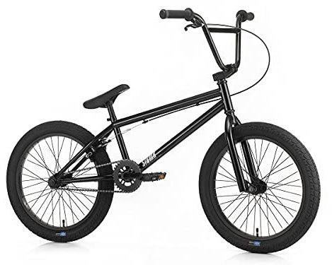 SIBMX Unisex – Erwachsene ST1 BMX, schwarz, 20 TT
