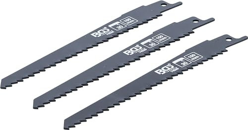 BGS 74530 | Jeu de lames de scie sabre | pour bois | pour art. 7367 | 3 pcs.