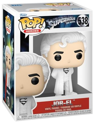 Funko Pop! Movies: Superman - (1978) - JOR-EL - Vinyl-Sammelfigur - Geschenkidee - Offizielle Handelswaren - Spielzeug Für Kinder und Erwachsene - Movies Fans