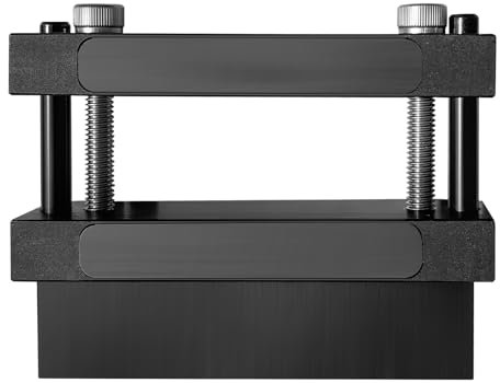JMSMSH Knife Makers Grinding jig,Carbide Surface for File Guide,Hardened File Guide Knife