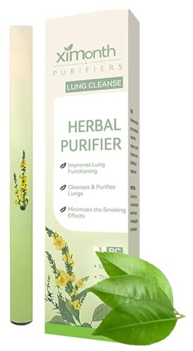 KAHZOR 1 pezzo Penna Diffusore Purificatore a Base di Erbe con Tripli Estratti di Piante, Naturale per Aromaterapia, Penna Diffusore di Erbe, Pulizia dei Polmoni