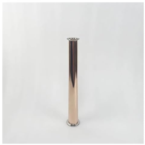 LLBOGRGGN Réducteur de cuve en cuivre à bride de 5,1 cm (2), bride de 64 mm x 3,8 cm (1,5), type Tri-clamp, longueur de 50,5 mm, for brassage maison, H-400 mm