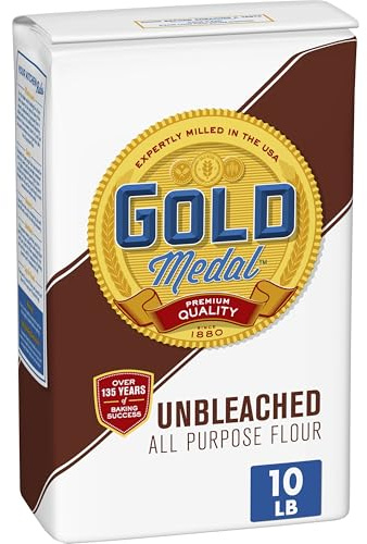 Gold Medal Unbleached All Purpose Flour, Baking Flour, 10 lb Bag