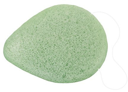 CROLL & DENECKE Konjacschwamm, Sorte: Aloe Vera, 1er Pack (1 x 1 Stück)