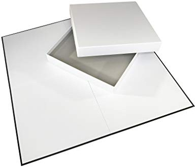 Blank Game Board & Box (50.8 cm x 50.8 cm Board) Create Your Own Board Game, DIY Board Game, Family Board Games