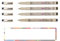 Sakura Pigma Micron SEPIA Fineliner, set 3pcs 003 + 005