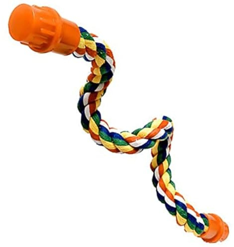 Bird Rope Perches, Bird Spiral Rope Perch, Cotton Parrot Swing Climbing Standing Toys Parrot Cage Toy parrot rope swing