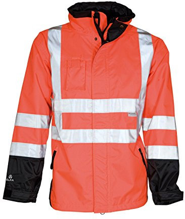 Elka Warnschutzjacke mit herausnehmbaren Futter 4XL Orange/Schwarz