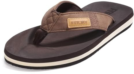 FITORY Chanclas de Hombre para la Playa Zapatos Planos de Verano para Piscina Casual Talla 39-48 EU