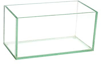 Royal Imports Jarrón de Cristal Decorativo para el hogar o la Boda, Forma Rectangular Rectangular (8 Pulgadas, Transparente)