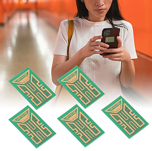 Autocollants D'Amélioration De Signal, 5 Pièces/Ensemble Autocollant D'Amélioration De Signal De Téléphone Portable Autocollants D'Amplificateur De Signal Portable Pour Ascenseurs Navires Automobiles