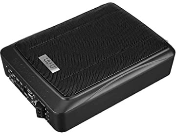 Amplificador de Potencia para Coche Altavoz del subwoofer del automóvil de 10 Pulgadas 900W Activo Debajo del Asiento Delgado Sub Woofer AMPERIO Super Bass Stereo Steereo Amplificador de Amplificador