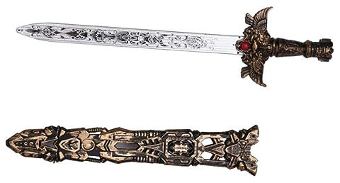 TOYANDONA 1 Stück Spielset für Kinder Plastik Westliches -übungsschwert Römisches Soldatenschwert Kriegerschwert Halloween Schwerter Piratenschwert für Kinder Zufälliges Muster