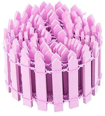 Clôture de jardin féérique miniature de 89,9 cm, accessoires de jardin féérique en bois, clôture en bois à faire soi-même, mini ornement, pot de fleurs, décoration de pot de fleurs, pour maison de