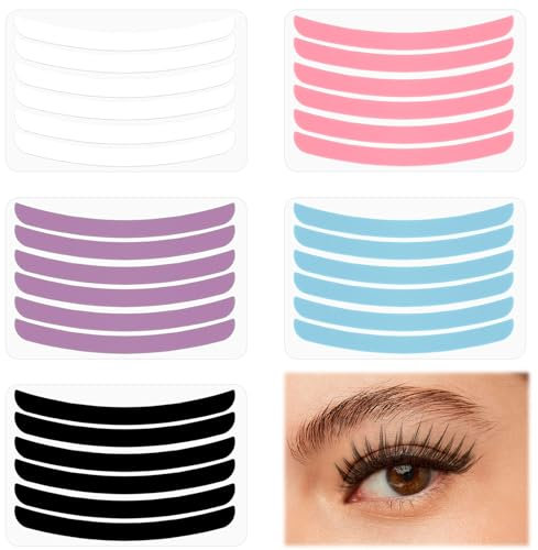 30 Pcs Lash Lift Ribbon, Reusable Lash Lift Pads Lashs Lifts Tool, Eyelash Lifting Compensator for Roller Curler Pad Eye Lashes Perming