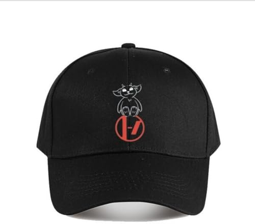 Vintage Classique Twenty One Pilots Cap avec Logo Ours Hip Hop Chapeau Soleil décontracté pour Tenue décontractée Couvre-Chef Casquette à Coupe structurée Style Classique Vintage lavé
