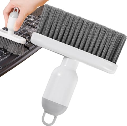 Brosse de nettoyage du clavier - outil anti-statique compact, pinceau électronique multifonction, dissolvant poussière, détails doux | avec des poils pour les enregistrements électroniques or