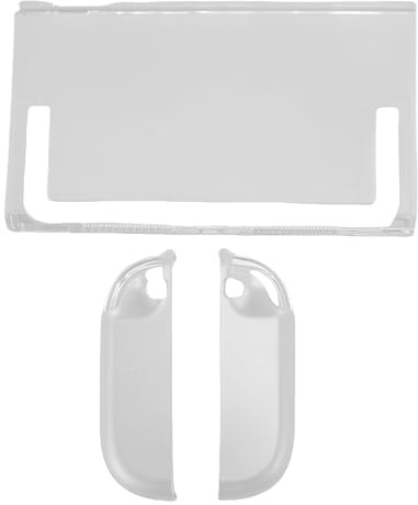 EIMSOAH 2 Custodia Protettiva per Impugnatura per Console di Gioco Ultra Sottile Opaca Trasparente per modalità Portatile e Controller, Custodia per PC per Appassionati di Giochi