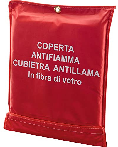 Coperta antifiamma in fibra di vetro, 120 x 200 cm