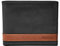 Fossil Herren Quinn Leder Bifold Wallet, Schwarze Flip-Id, Einheitsgröße