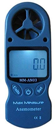 8 in 1 Anemometer/Wind Speed Weather Station Meter inc Barometer, Temperature, Altitude, Humidity, Wind Chill, Dew Point & Heat Index