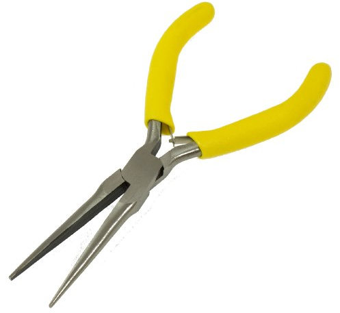 Toolzone Mini Foam Dipped Handle Needle Nose Pliers