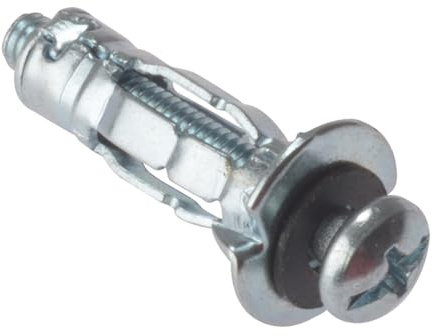 Forge Fix Hohlraumanker aus Metall, M4 x 32 mm, verzinkt, 10 Stück