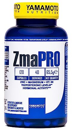 ZmaPRO integratore alimentare a base di zinco, magnesio e vitamina B6 120 capsule