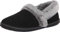 Skechers Women's Cozy Campfire - Team Toasty Low Top Slippers, Black Black Microfiber Suede Faux Fur Line Blk, 6.5 UK