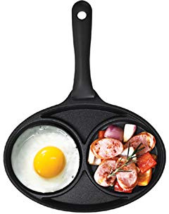 Kitchen Flower 2 Space Non-Stick Coated Egg Pan