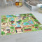 Paco Home Kinderteppich Teppich Kinderzimmer Spielteppich Junge Mädchen Modern rutschfest, Grösse:140x200 cm, Farbe:Beige