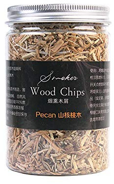Ruby Lil Smoking Chips, Getrocknete Kiln Holzhackschnitzel Für Raucher, Apfel, Kirsche, Pecan, Eiche, Grillholz Chunks, 100 Prozent Natur Extra Fine Holz Raucher Sawdust Shavings,Walnut