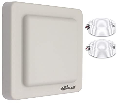 BSPRO. Antena 4G/5G LTE MIMO Direccional Exteriores. 700/800/900/1500/1800/2100/2600/3500 mhz. Compatible con TODOS los routers con conexiones SMA/TS9/RP-SMA. Cables de baja pérdida de 10 METROS.