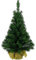 Kaemingk Everlands - Mini albero di Natale artificiale, in sacchetto di iuta, 45 cm