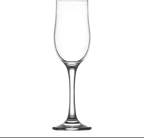 LAV Nevakar - Copa de champán Tipo tulipa - 195 ml - Pack de 6